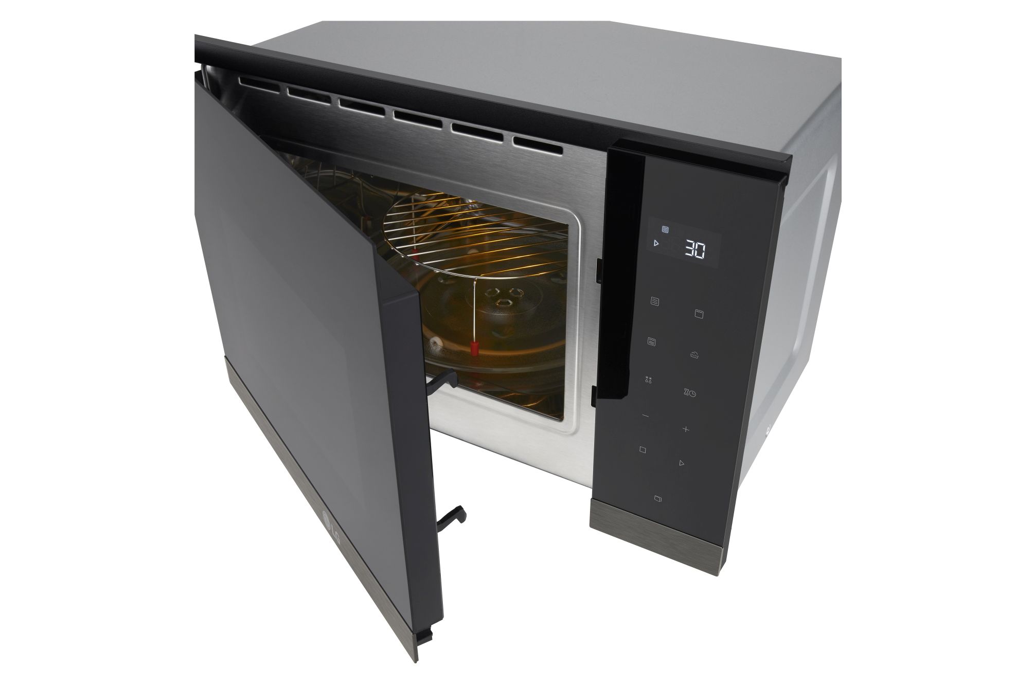 Foto inclinata dall'alto forno microonde da incasso MG7Z2593B